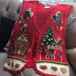 Andrea Lauren Christmas festive vest (women’s) Lg